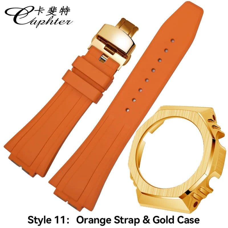 image-Caphter GA-2100 Mod Kit - Stainless Steel Upgrade for Watch Case & Strap