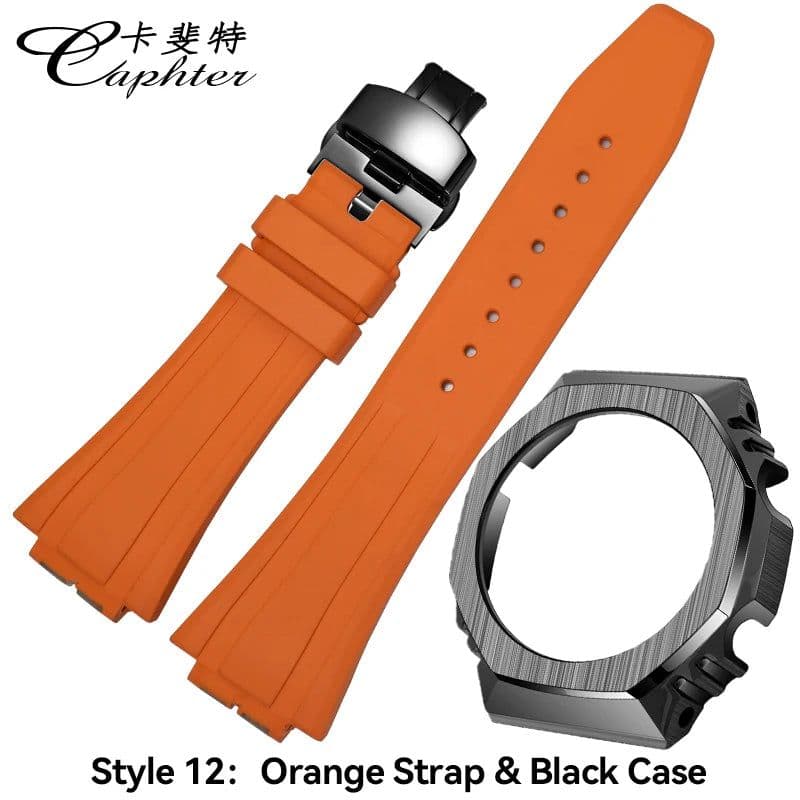 image-Caphter GA-2100 Mod Kit - Stainless Steel Upgrade for Watch Case & Strap