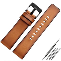 image-Zhuolei Premium Cow Leather Watchband - Durable & Customisable - DS001