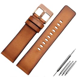 image-Zhuolei Premium Cow Leather Watchband - Durable & Customisable - DS001