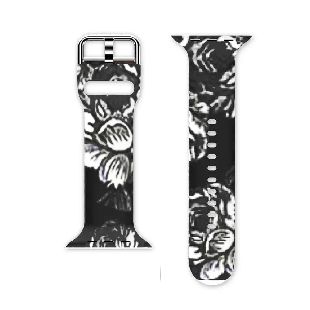 image-Mptionx Silicone Sport Bands for Apple Watch Series 1-7 - Stylish & Durable