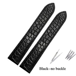 image-Premium Alligator Leather Watch Band for TANk SOLO - Durable & Stylish Accessory
