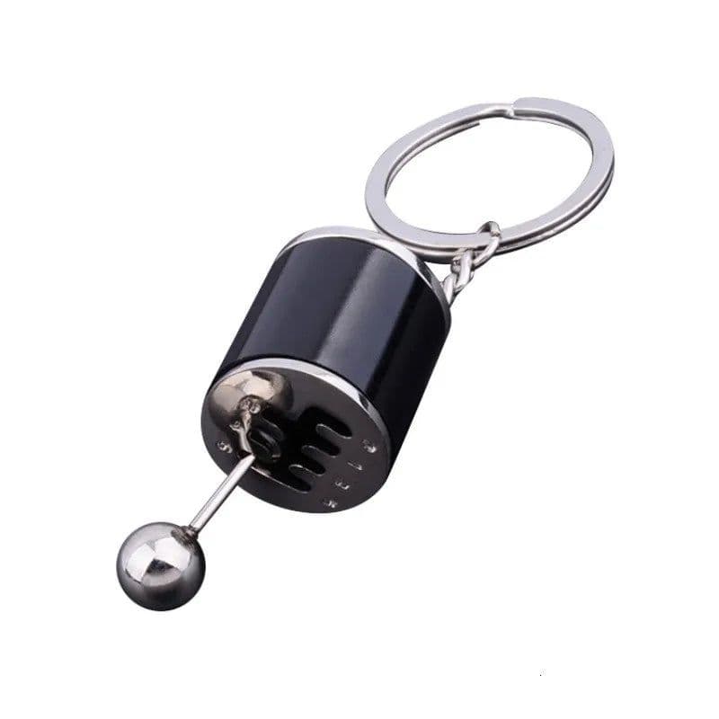 image-MEADE Metal Anti-Stress Fob Keyring - Creative Car Gear Fidget Toy
