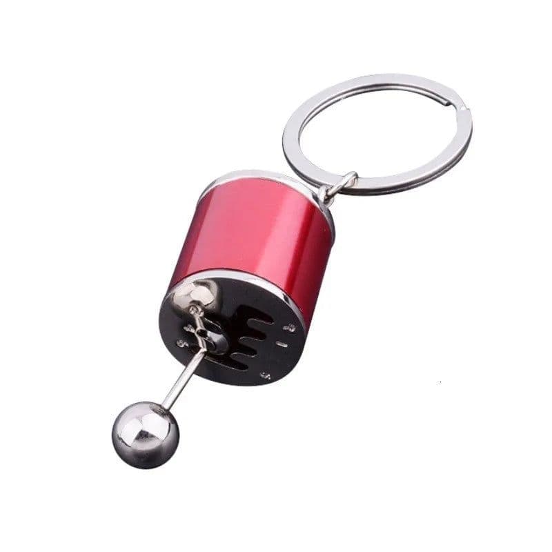 image-MEADE Metal Anti-Stress Fob Keyring - Creative Car Gear Fidget Toy