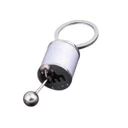 image-MEADE Metal Anti-Stress Fob Keyring - Creative Car Gear Fidget Toy