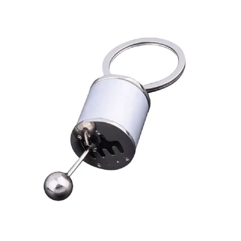 image-MEADE Metal Anti-Stress Fob Keyring - Creative Car Gear Fidget Toy