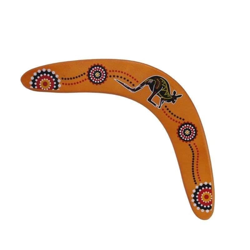 image-MEADE Wooden Boomerang Toy - Interactive Game for Family Fun Outdoors