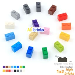 image-JIAJIALE Self-Locking Building Blocks - Durable ABS Plastic - Creative Fun