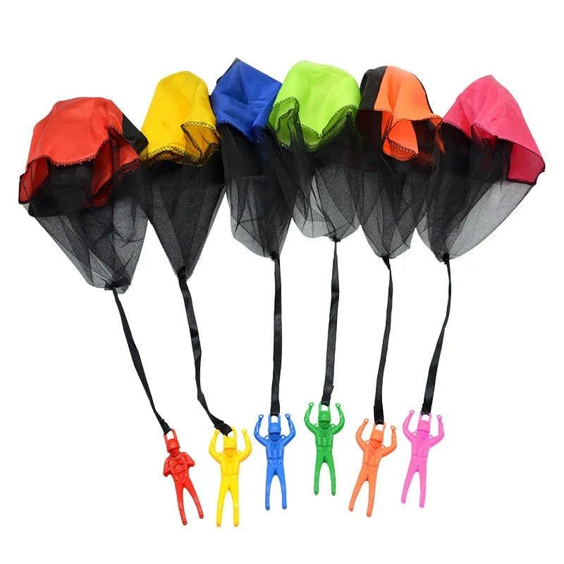 image-MEADE Hand Throwing Parachute Toy - Interactive Outdoor Fun for Kids