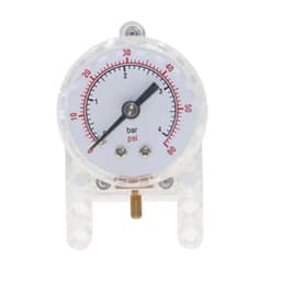 image-Stemedu Pneumatic Parts Barometer & Airtank for DIY Building Projects