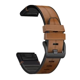 image-UIENIE Leather Watchband for Garmin Fenix 7X - Adjustable & Durable Strap