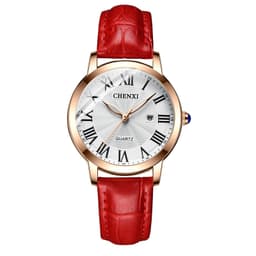image-CHENXI Quartz Watch - Stylish Leather Band for Everyday Use