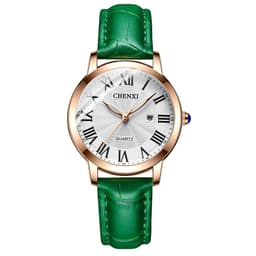 image-CHENXI Quartz Watch - Stylish Leather Band for Everyday Use