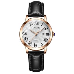 image-CHENXI Quartz Watch - Stylish Leather Band for Everyday Use