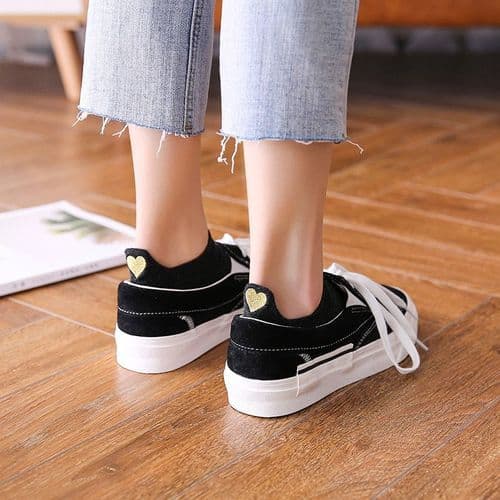 image-Cute Cartoon Heart Ankle Socks - Comfortable Cotton Casual Fun Socks