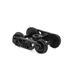 image-Evemodel HO Scale Plastic Railway Bogies - 12 Durable Wheels Set