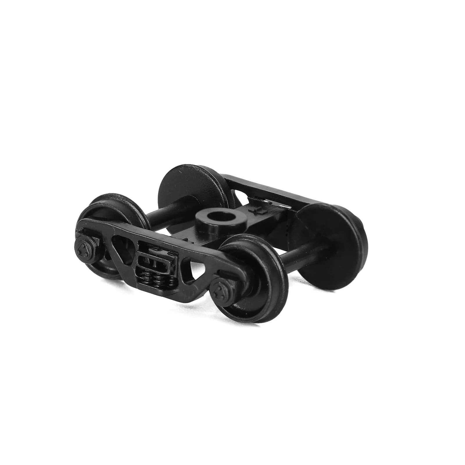 image-Evemodel HO Scale Plastic Railway Bogies - 12 Durable Wheels Set