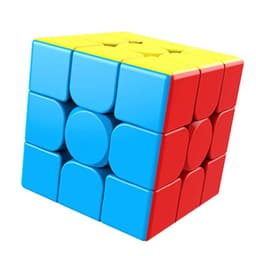 image-Magic Cube 3x3x3 Stickerless Puzzle - Develops Skills & Relieves Stress