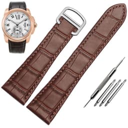 image-UYOUNG Leather Watchband with Quick Release Interface for Custom Fit