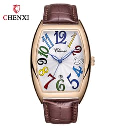 image-CHENXI Quartz Wristwatch with Auto Date and Water Resistance for Casual Wear