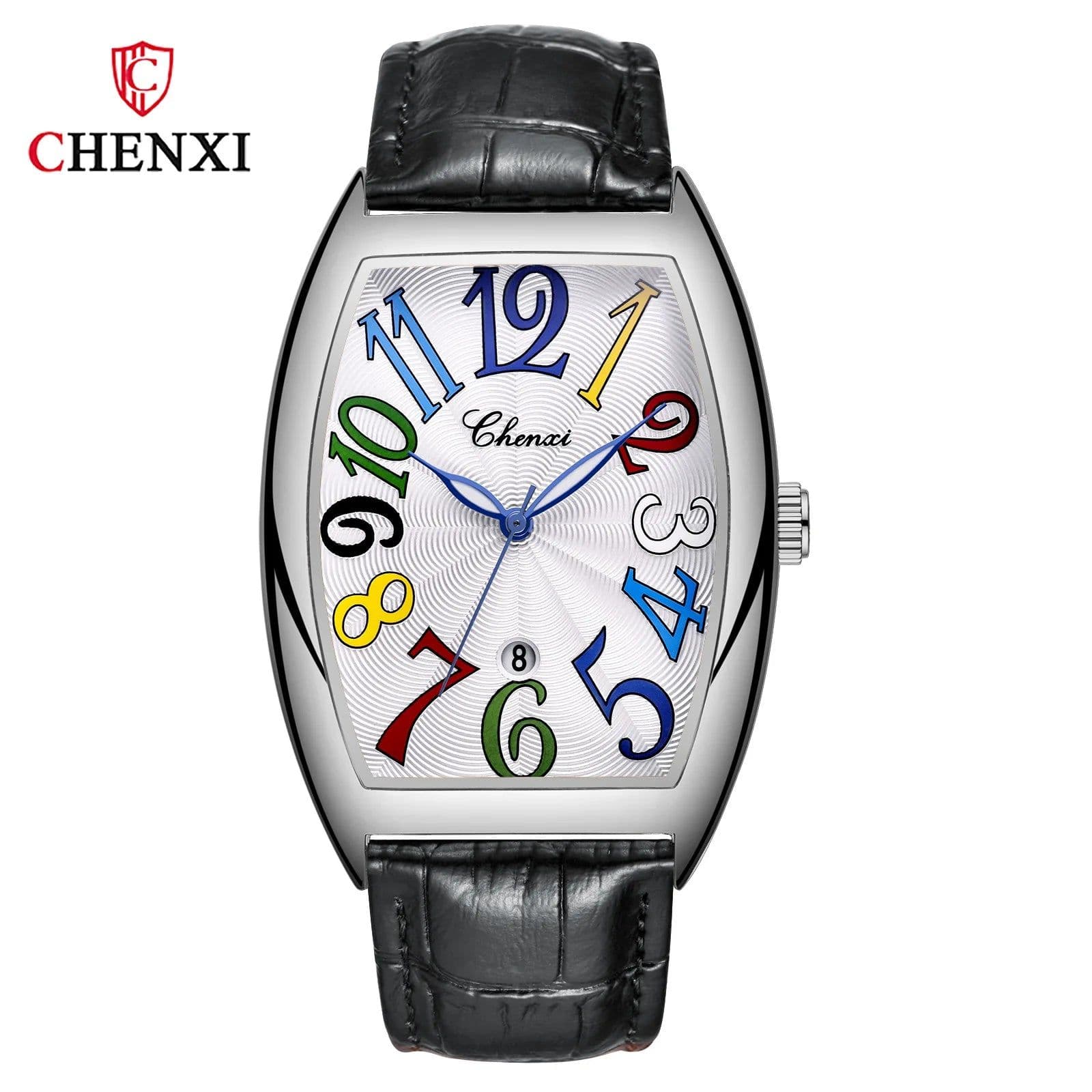 image-CHENXI Quartz Wristwatch with Auto Date and Water Resistance for Casual Wear