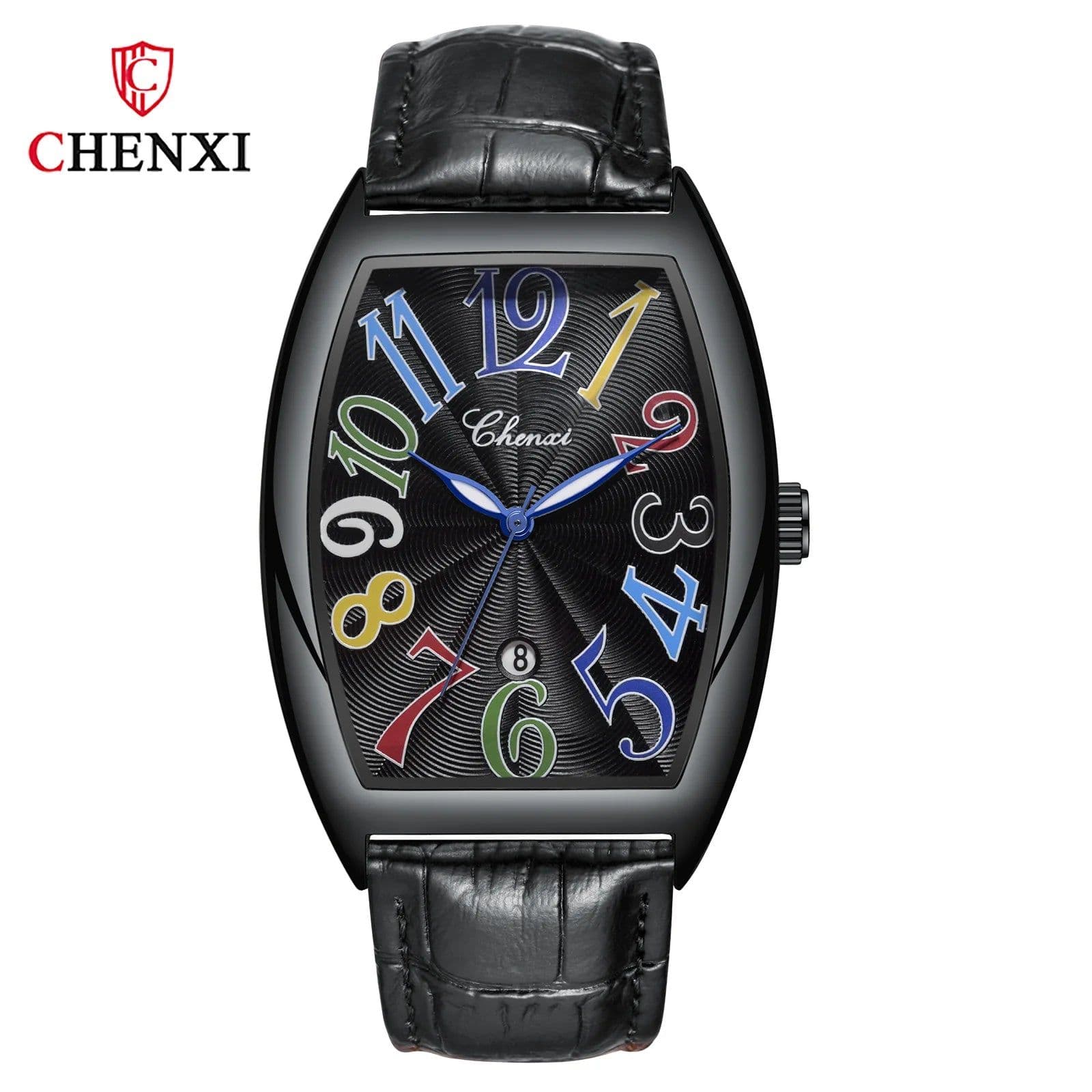 image-CHENXI Quartz Wristwatch with Auto Date and Water Resistance for Casual Wear