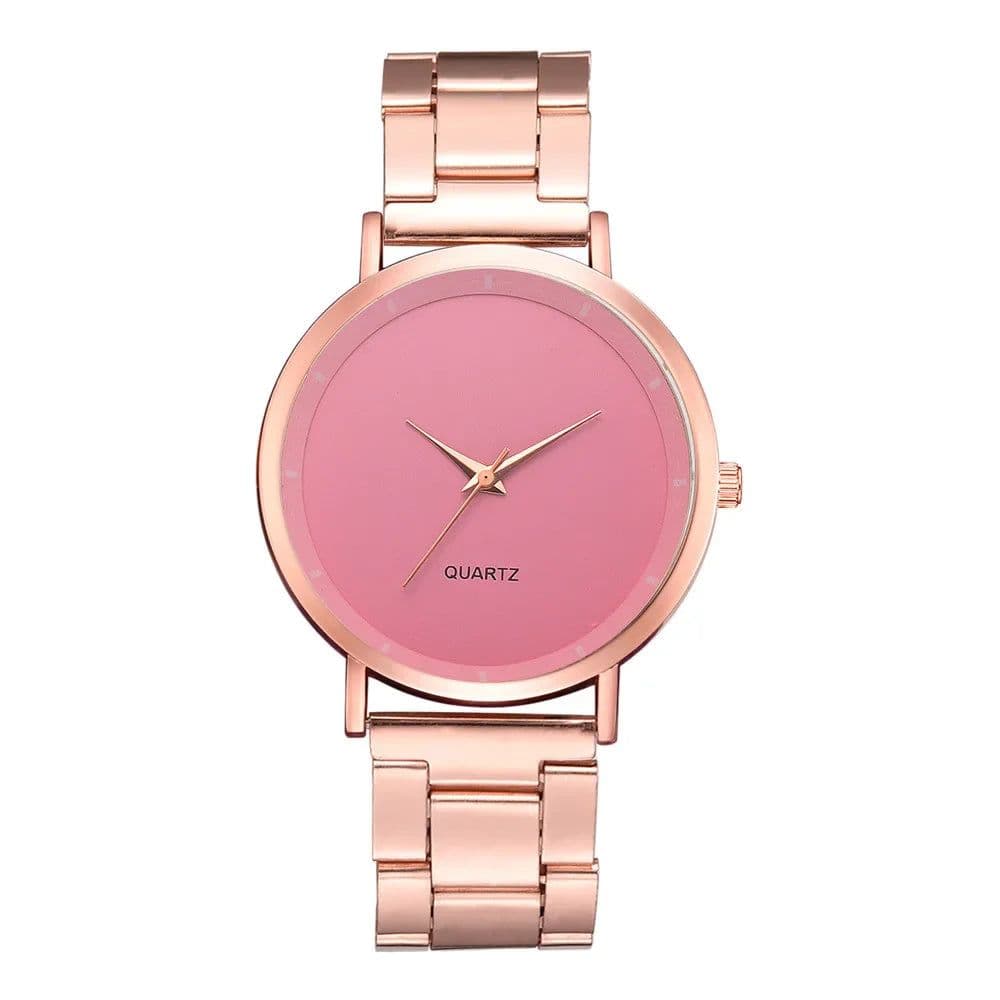 image-DQG Luxury Rose Gold Fashion Watch with Quartz Movement - Stylish Wrist Watch