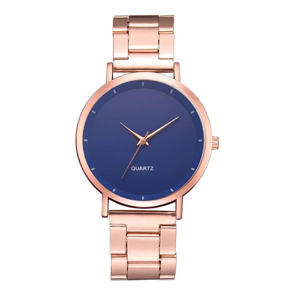 image-DQG Luxury Rose Gold Fashion Watch with Quartz Movement - Stylish Wrist Watch