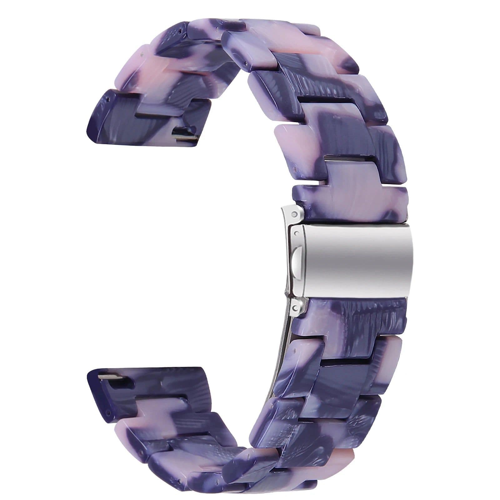 image-Resin Strap Replacement Band for Huami Amazfit & Samsung Galaxy Smart Watches