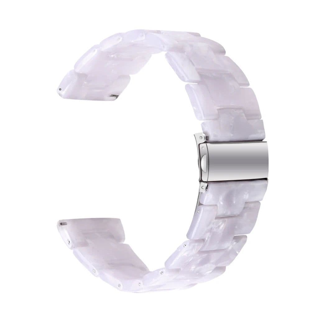 image-Resin Strap Replacement Band for Huami Amazfit & Samsung Galaxy Smart Watches