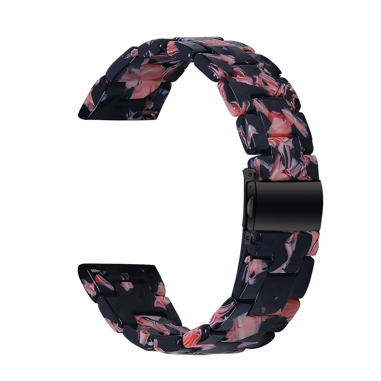 image-Resin Strap Replacement Band for Huami Amazfit & Samsung Galaxy Smart Watches
