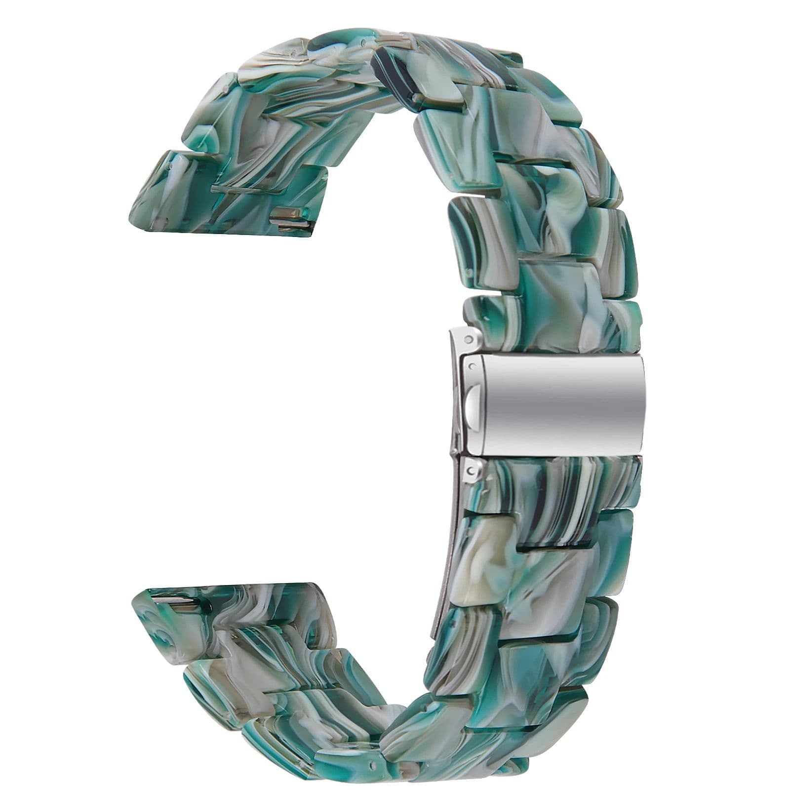 image-Resin Strap Replacement Band for Huami Amazfit & Samsung Galaxy Smart Watches