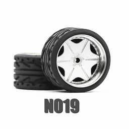 image-Carlomo 1/64 Metal Wheels for Model Cars - Enhanced Detail & Performance