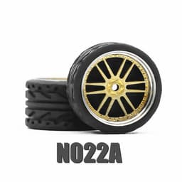 image-Carlomo 1/64 Metal Wheels for Model Cars - Enhanced Detail & Performance