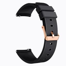 image-LJPSTA 20mm Soft Silicone Sport Strap for Samsung Galaxy Watch & Garmin
