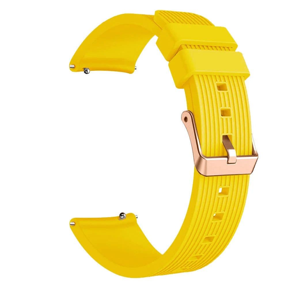 image-LJPSTA 20mm Soft Silicone Sport Strap for Samsung Galaxy Watch & Garmin