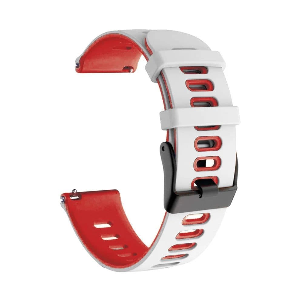 image-LJPSTA 20mm Soft Silicone Sport Strap for Samsung Galaxy Watch & Garmin