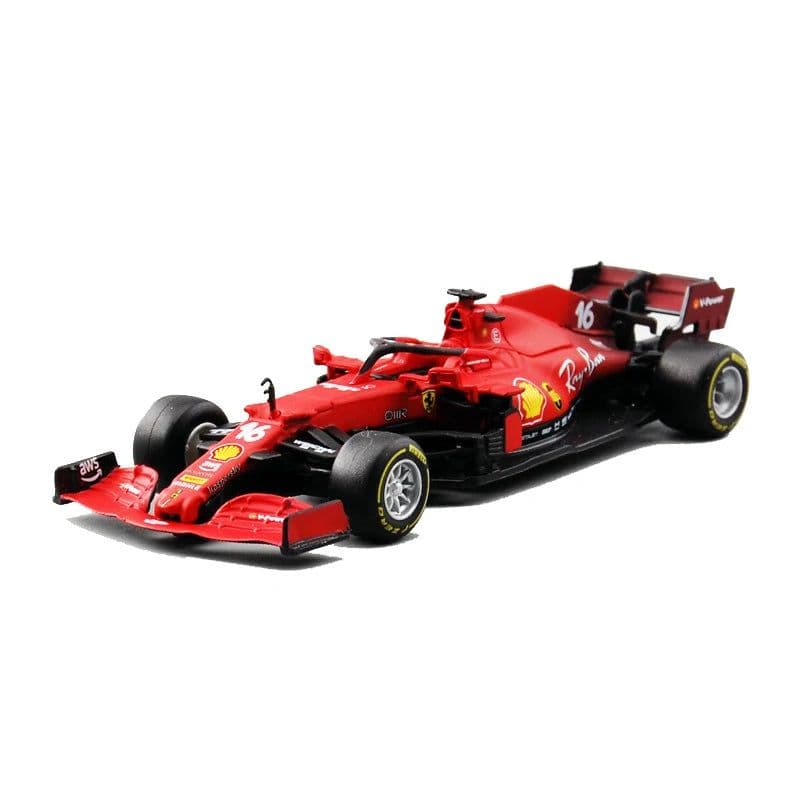 image-Bburago 1:43 F1 Ferrari Simulation Alloy Car - Realistic Steering Control