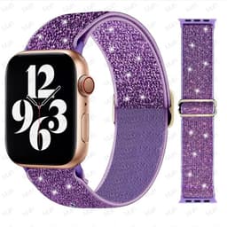 image-NEY Adjustable PRIDE Nylon Strap for Apple Watch 38mm-45mm - Stylish & Comfortable