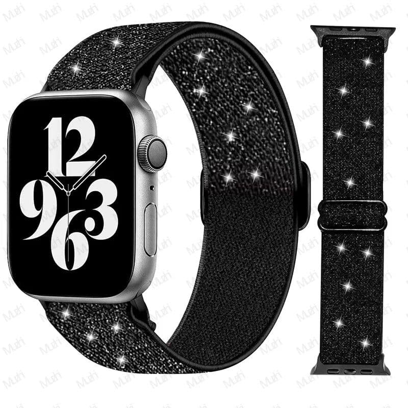 image-NEY Adjustable PRIDE Nylon Strap for Apple Watch 38mm-45mm - Stylish & Comfortable