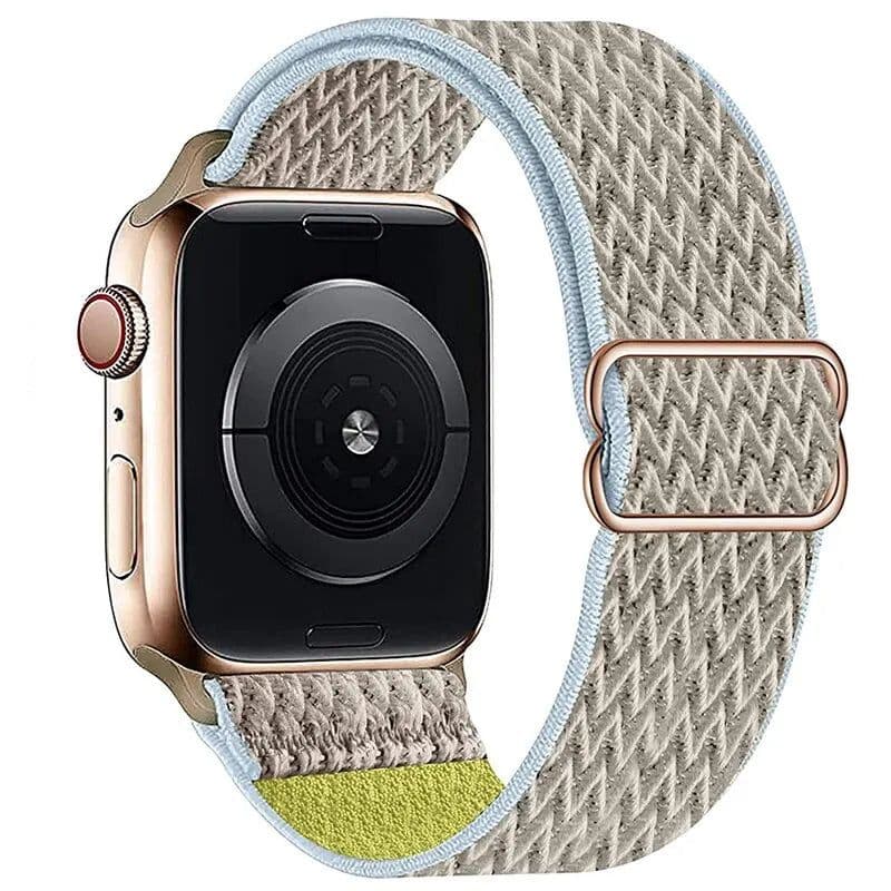 image-NEY Adjustable PRIDE Nylon Strap for Apple Watch 38mm-45mm - Stylish & Comfortable