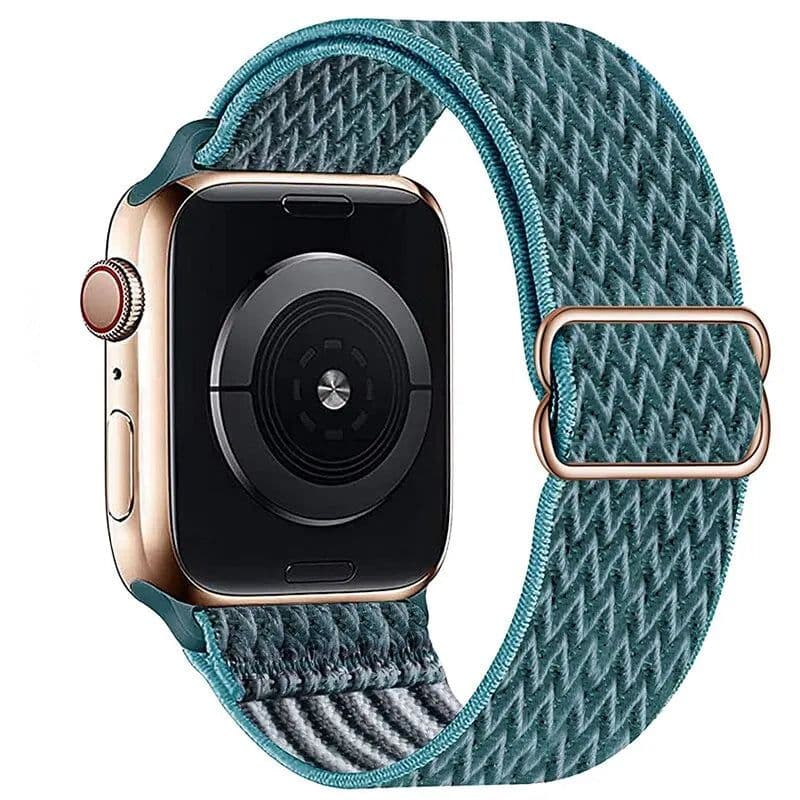 image-NEY Adjustable PRIDE Nylon Strap for Apple Watch 38mm-45mm - Stylish & Comfortable