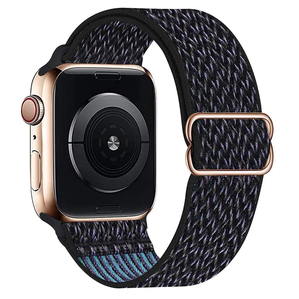 image-NEY Adjustable PRIDE Nylon Strap for Apple Watch 38mm-45mm - Stylish & Comfortable