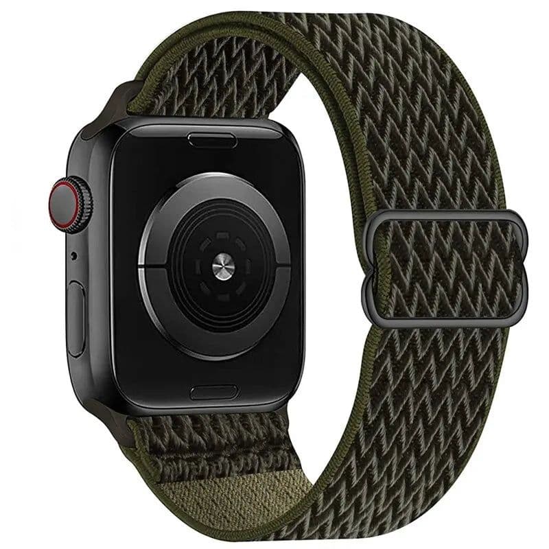 image-NEY Adjustable PRIDE Nylon Strap for Apple Watch 38mm-45mm - Stylish & Comfortable