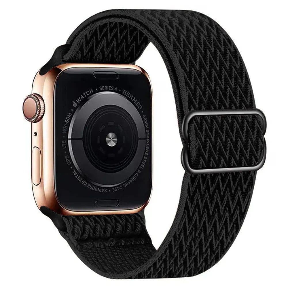 image-NEY Adjustable PRIDE Nylon Strap for Apple Watch 38mm-45mm - Stylish & Comfortable