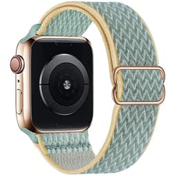 image-NEY Adjustable PRIDE Nylon Strap for Apple Watch 38mm-45mm - Stylish & Comfortable