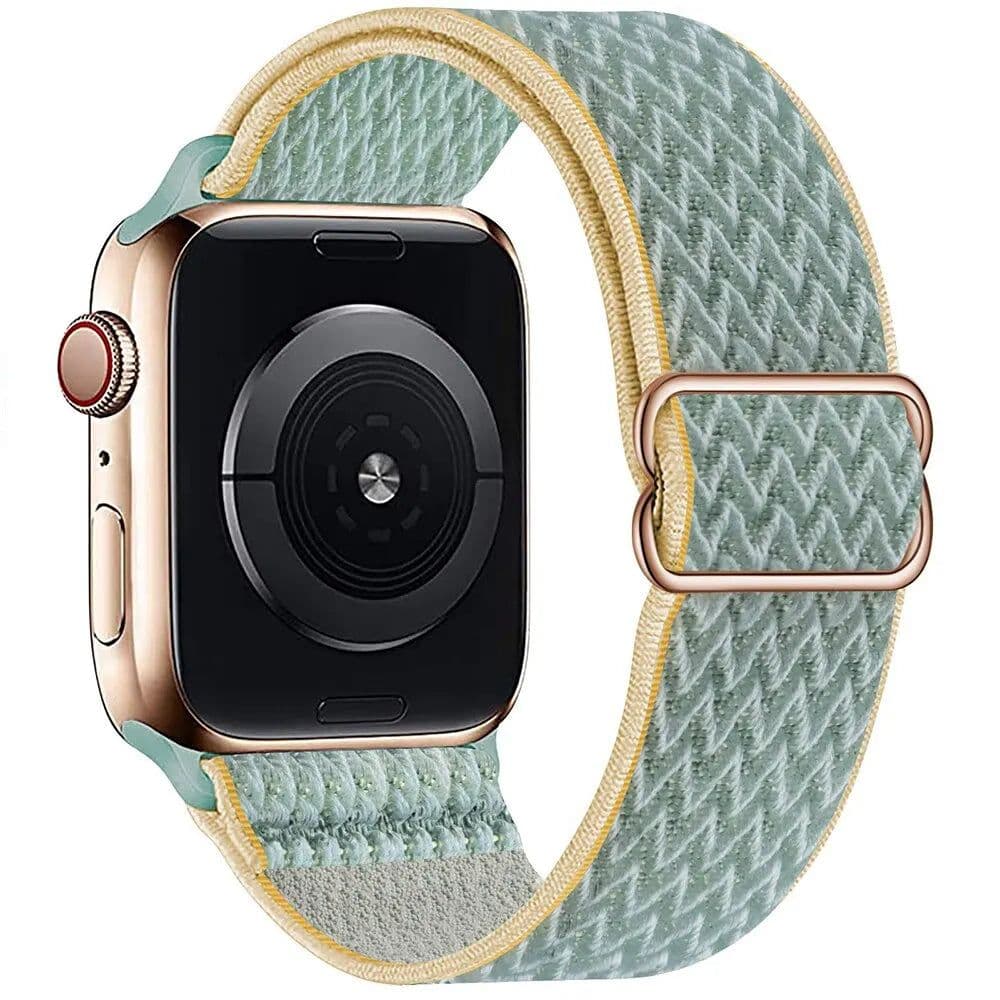 image-NEY Adjustable PRIDE Nylon Strap for Apple Watch 38mm-45mm - Stylish & Comfortable