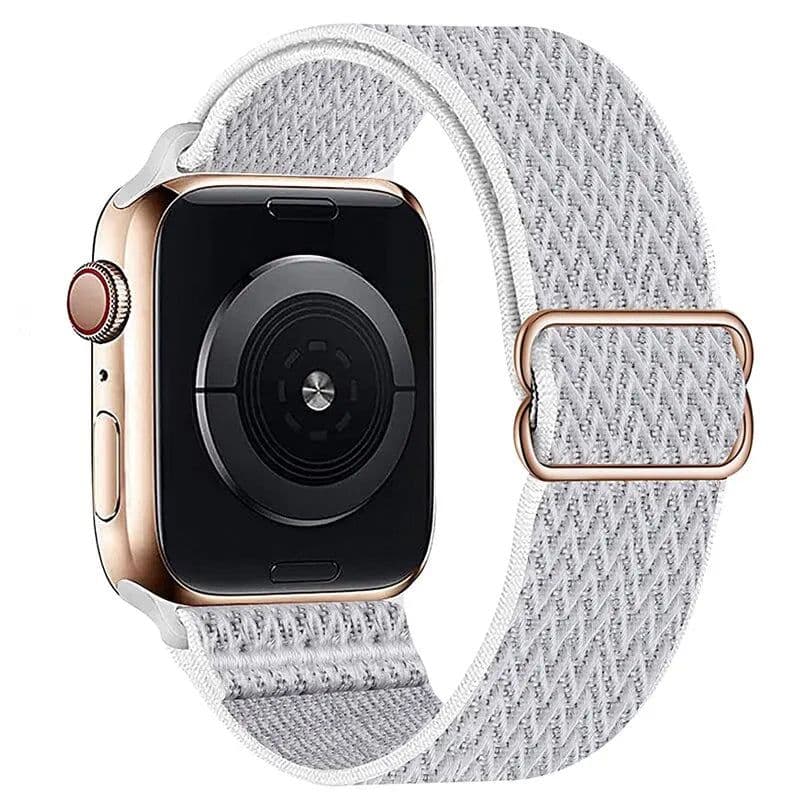 image-NEY Adjustable PRIDE Nylon Strap for Apple Watch 38mm-45mm - Stylish & Comfortable
