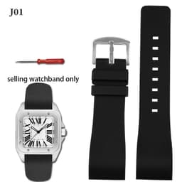 image-UYOUNG Silicone Watchband - Customisable, Durable, Perfect for Traditional Watches