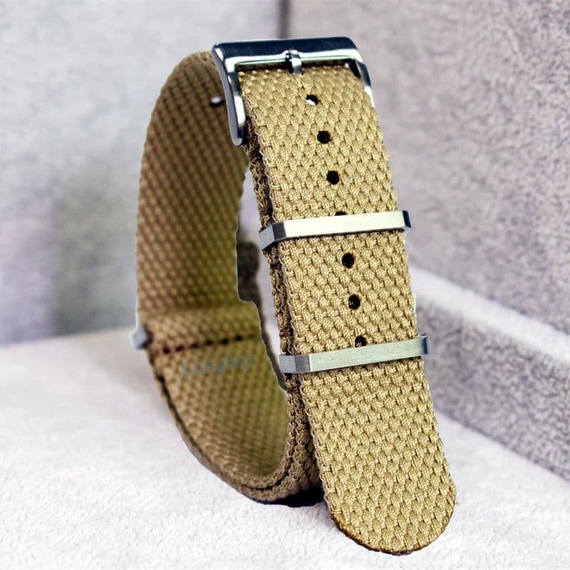 image-Langley Nylon Watchband - Durable, Stylish & Compatible with Smartwatches